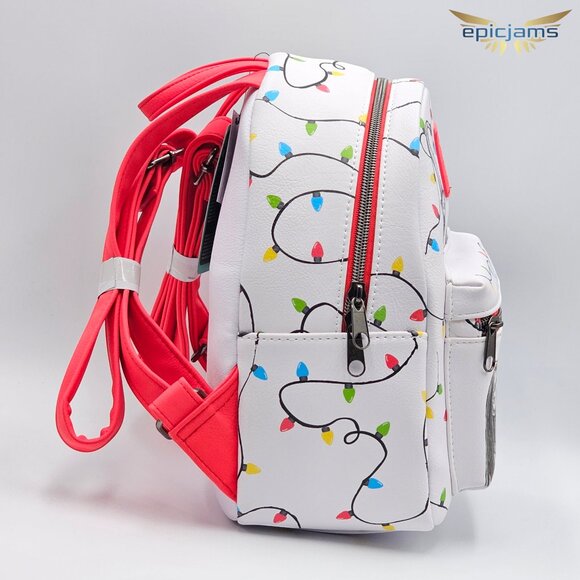 Loungefly Disney The Nightmare Before Christmas Holiday Lights Mini Backpack Set main image 6